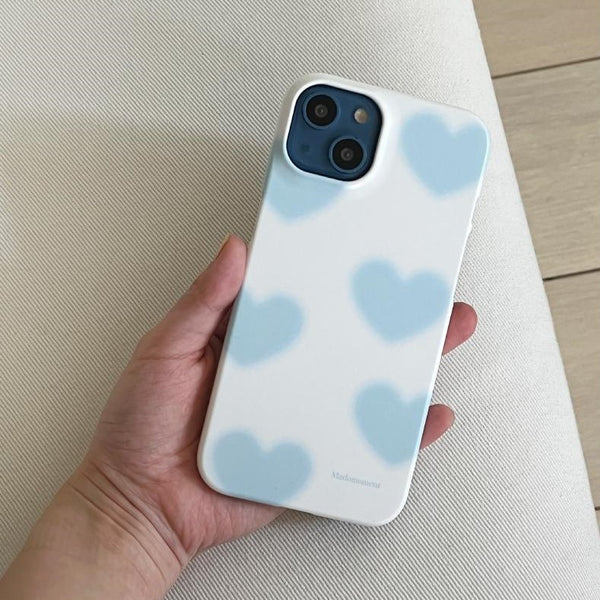 [Mademoment] Heart Gradient Pattern Design Phone Case