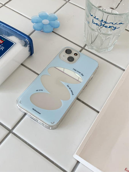 [Mademoment] 메이유얼데이 프레임 디자인 Glossy Mirror Phone Case