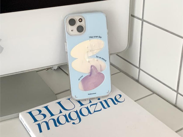 [Mademoment] 메이유얼데이 프레임 디자인 Glossy Mirror Phone Case