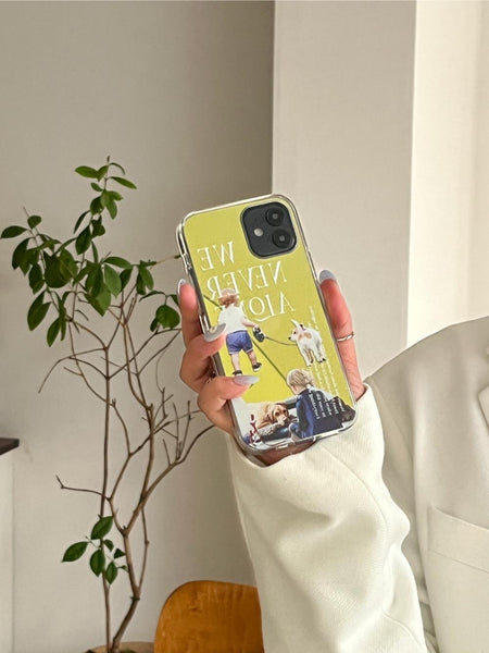 [Mademoment] 투게더라이프 디자인 Glossy Mirror Phone Case