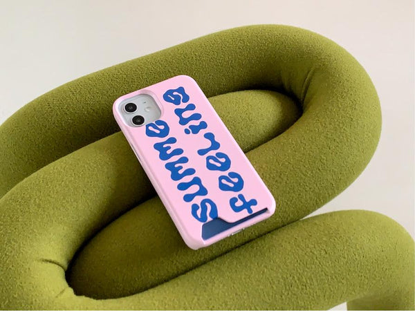 [Mademoment] Summer Feeling Lettering Design Phone Case