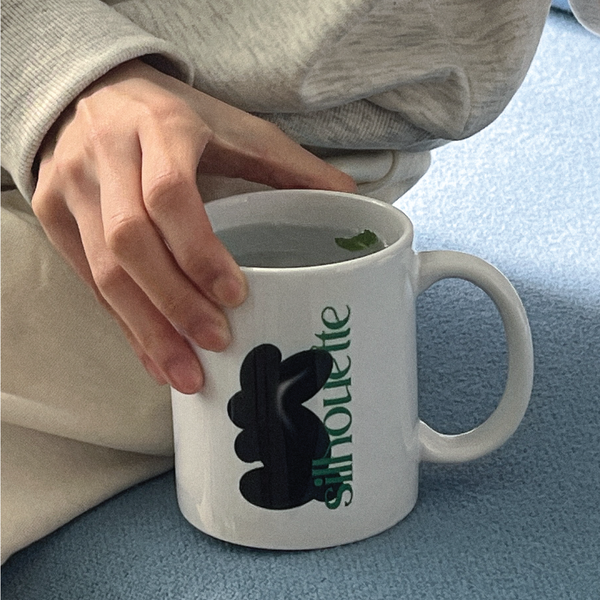 [Mademoment] Rabbit Sihouette Mug 360ml