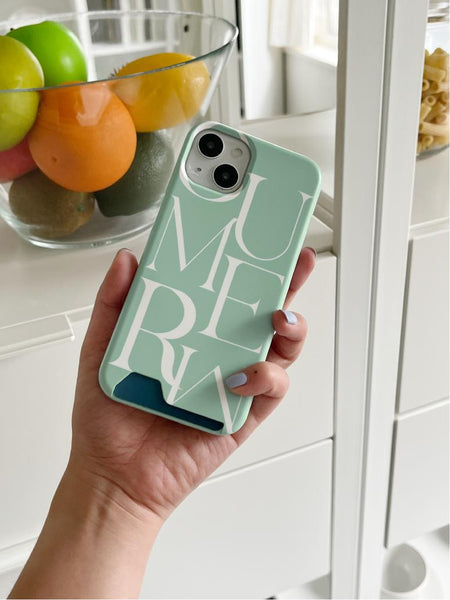 [Mademoment] Summer Mood Lettering Design Phone Case