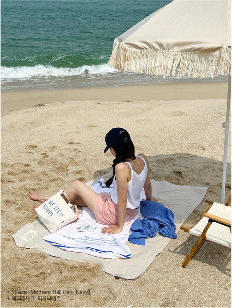 [Mademoment] Daily Blue Beach Towel