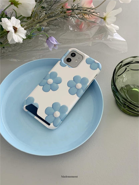 [Mademoment] 벌룬플라워 패턴 디자인 Phone Case