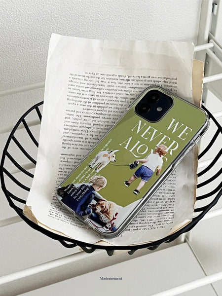 [Mademoment] 투게더라이프 디자인 Glossy Mirror Phone Case