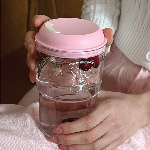 [Mademoment] My Butty Clear Reusable Tumbler (Hot/Cold) 500ml