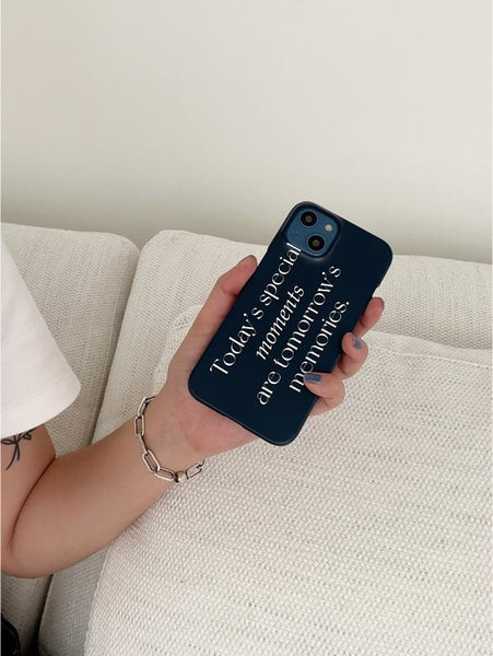 [Mademoment] 스페셜모먼트 레터링 디자인 Phone Case