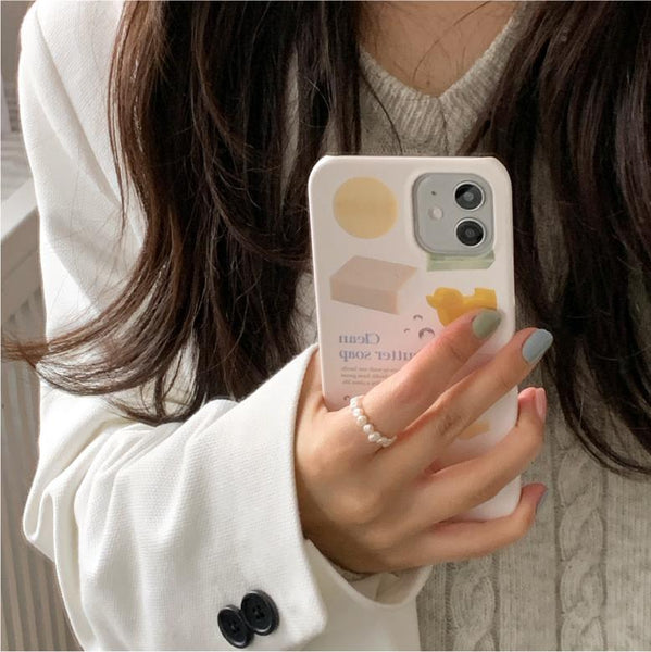 [Mademoment] 클린버터 디자인 Phone Case