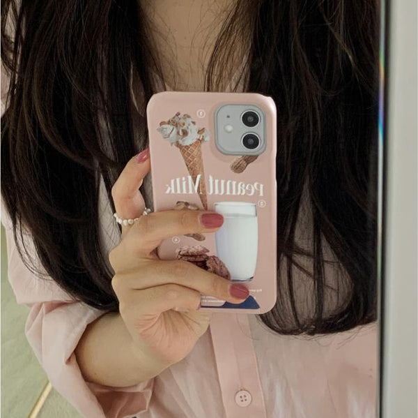 [Mademoment] 피넛밀크 디자인 Phone Case