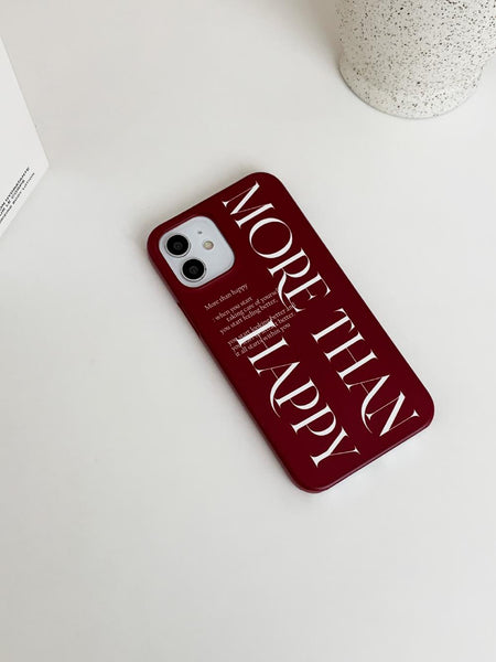 [Mademoment] 모어댄어텀 디자인 Phone Case