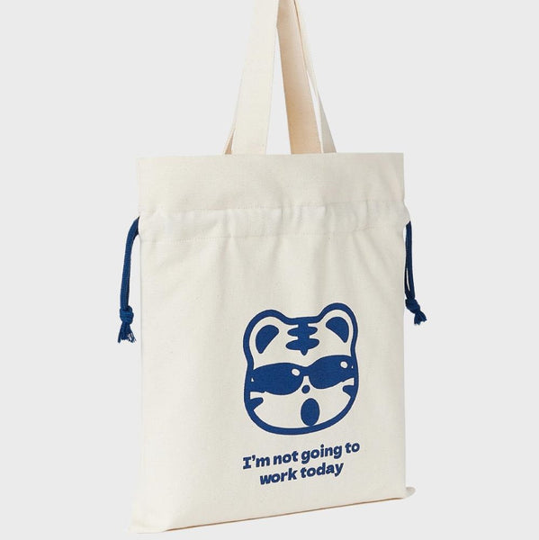 [THENINEMALL] Hey Tiger Holiday String Eco Bag