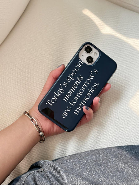 [Mademoment] 스페셜모먼트 레터링 디자인 Phone Case