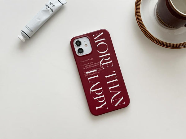 [Mademoment] 모어댄어텀 디자인 Phone Case