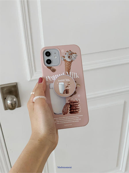 [Mademoment] 피넛밀크 디자인 Phone Case