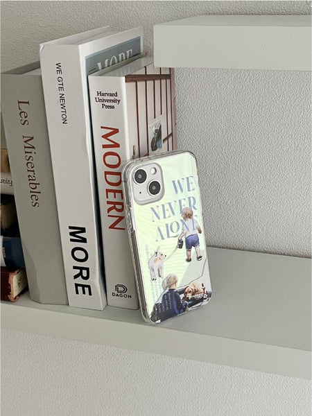 [Mademoment] 투게더라이프 디자인 Glossy Mirror Phone Case