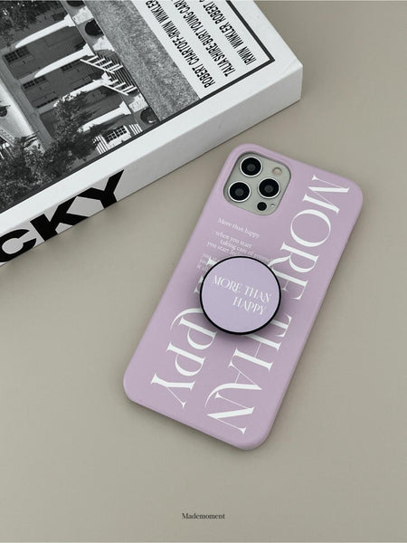 [Mademoment] 모어댄스프링 디자인 Phone Case