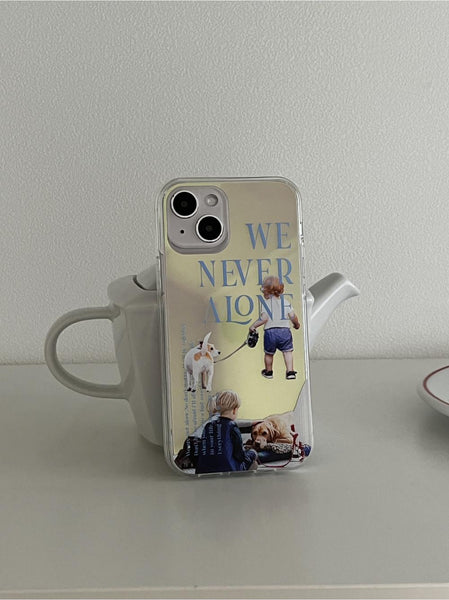 [Mademoment] 투게더라이프 디자인 Glossy Mirror Phone Case