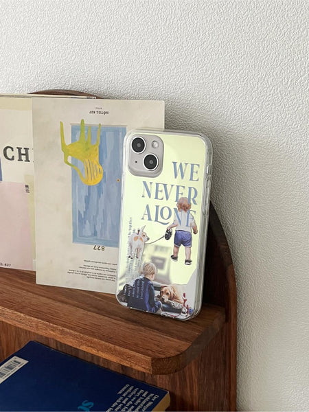 [Mademoment] 투게더라이프 디자인 Glossy Mirror Phone Case