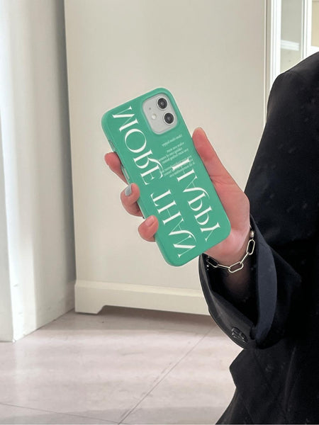 [Mademoment] 모어댄스프링 디자인 Phone Case