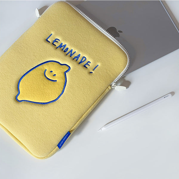 [second morning] Lemoni Laptop Case/ Ipad Pouch