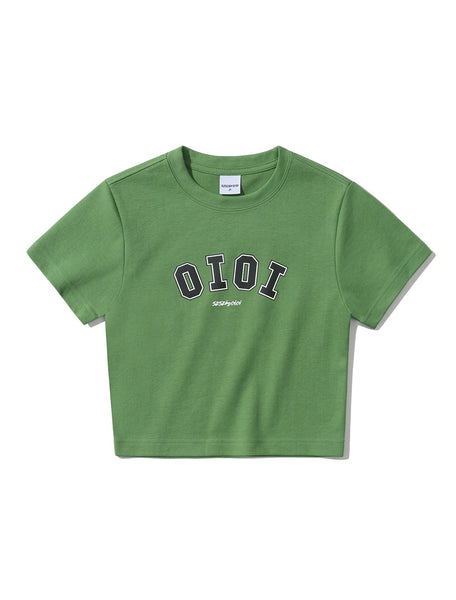 [5252 BY O!Oi] SIGNATURE CROP T-SHIRTS