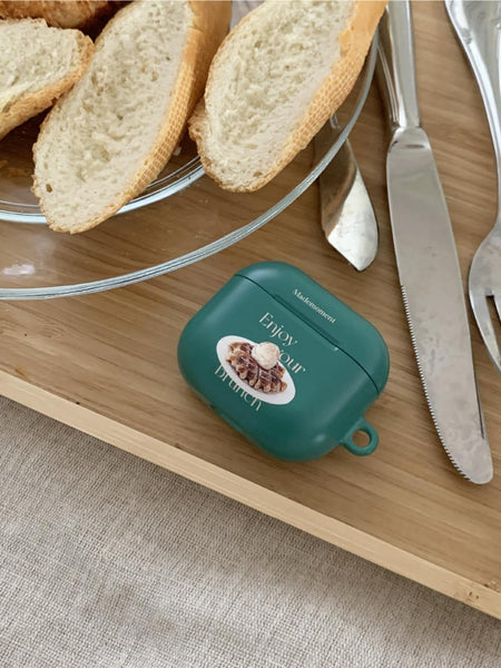 [Mademoment] Enjoy Brunch 디자인 Airpods Case