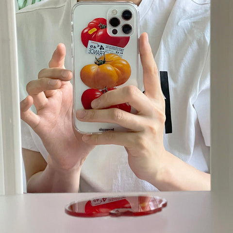 [byemypie] French Tomato Case