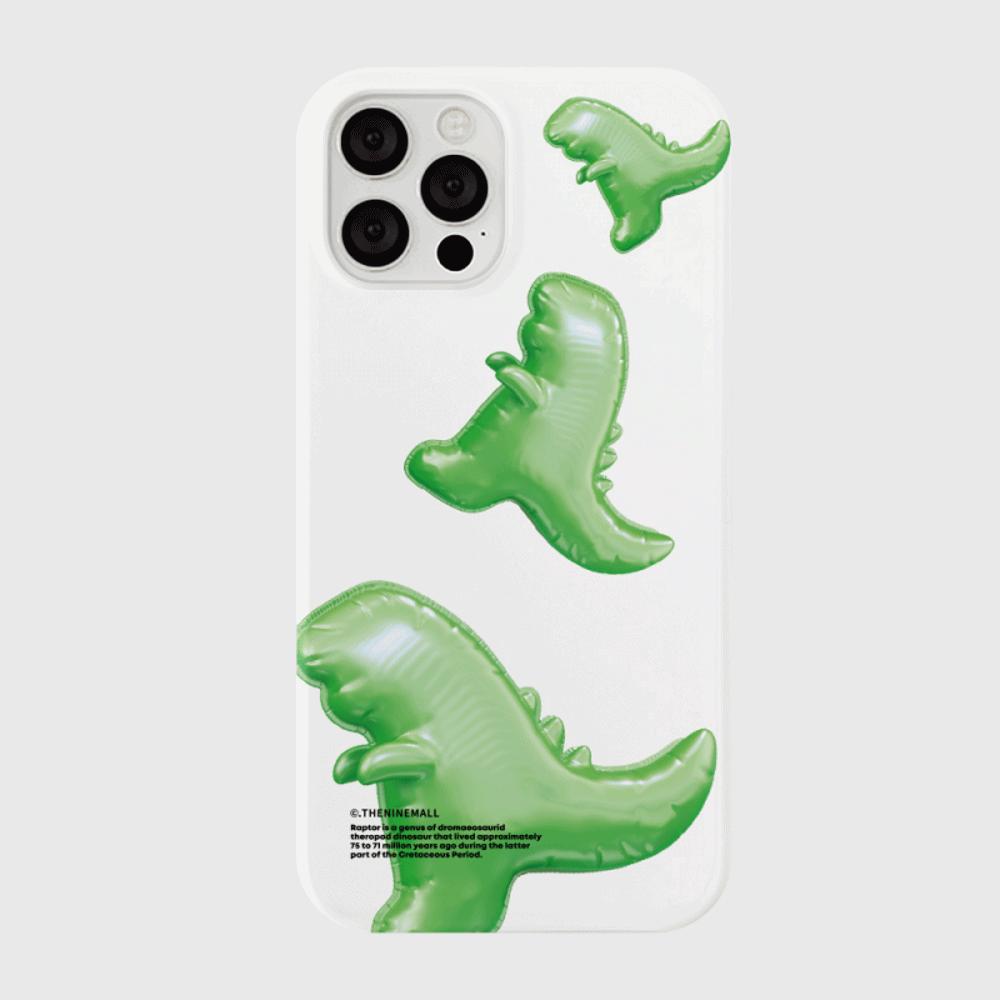 [THENINEMALL] Green Raptor Balloons Hard Phone Case (2 types)