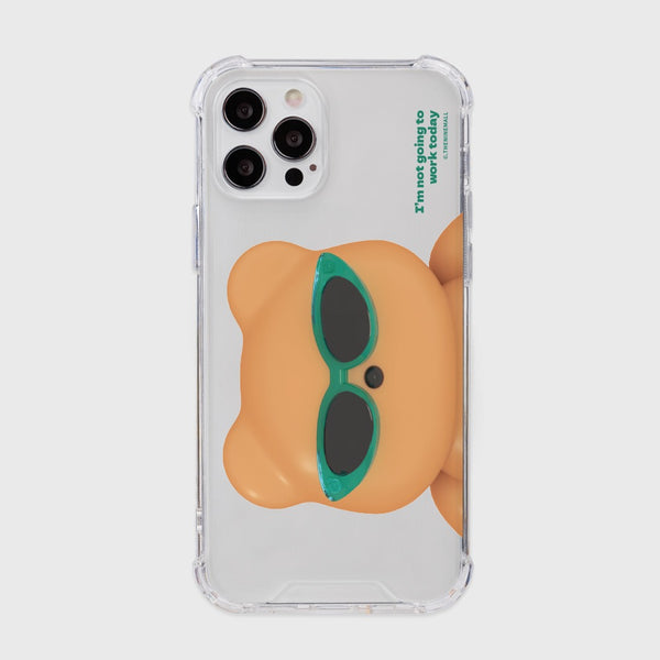 [THENINEMALL] Gummy Holiday Clear Phone Case (3 types)