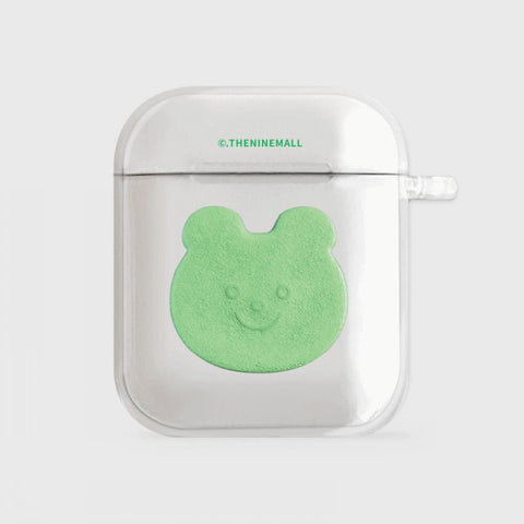 [THENINEMALL] Gummy Medicine AirPods Clear Case
