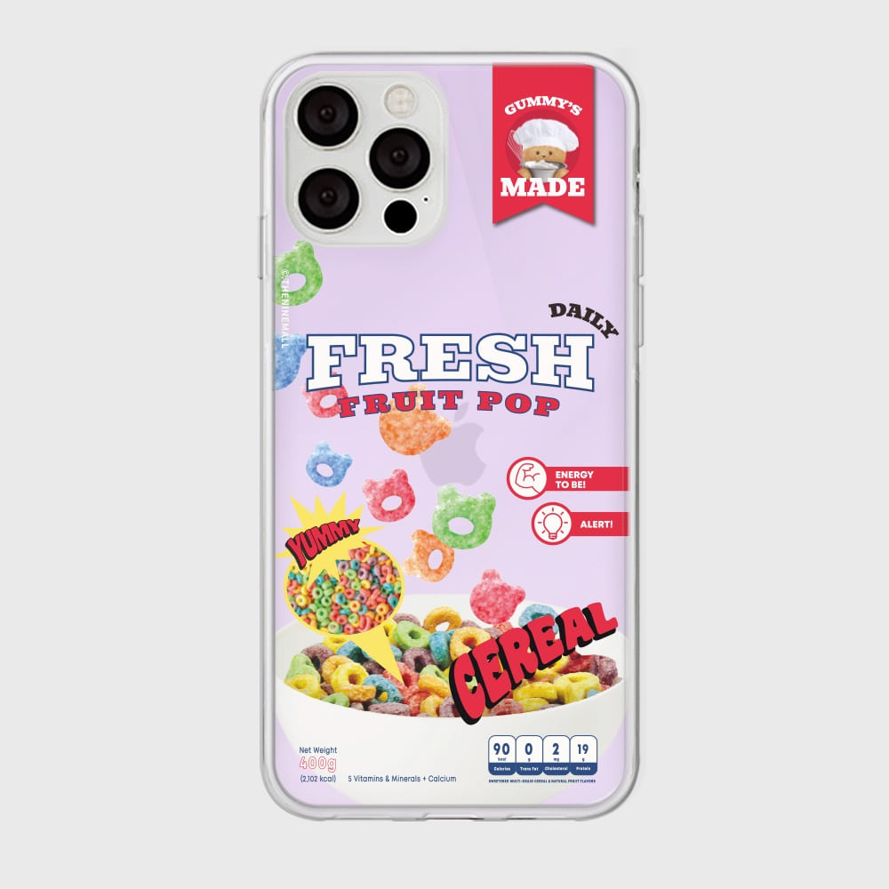 [THENINEMALL] Gummys Cereal Mirror Phone Case