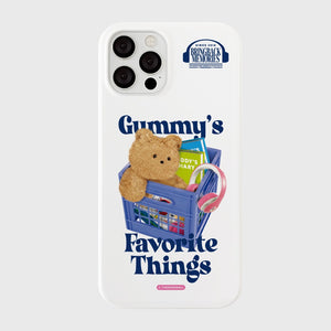 [THENINEMALL] Gummys Favorite Things Hard Phone Case (2 types)