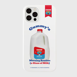 [THENINEMALL] Gummys Milk Hard Phone Case (2 types)