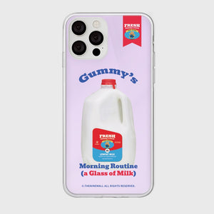 [THENINEMALL] Gummys Milk Mirror Phone Case