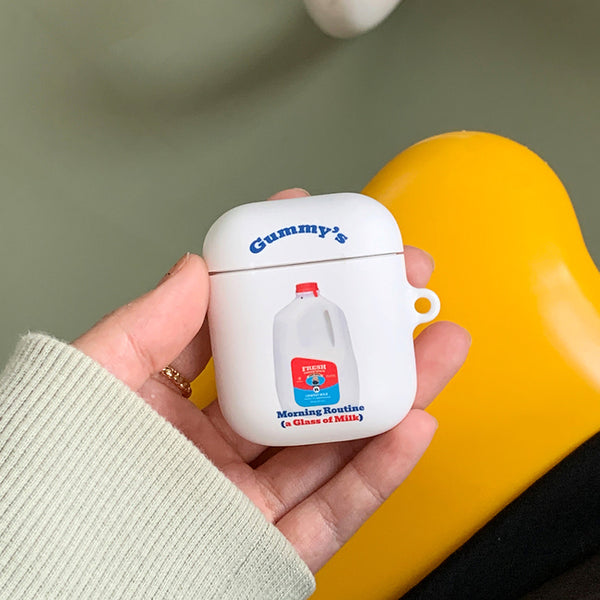 [THENINEMALL] Gummys Milk AirPods Hard Case