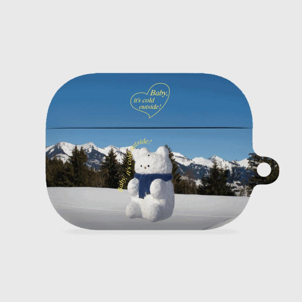 [THENINEMALL] Gummy Snowman AirPods Hard Case