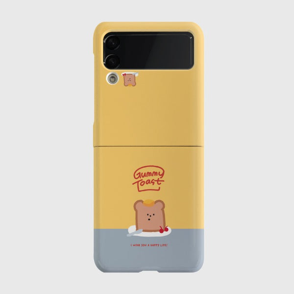[THENINEMALL] Gummy Toast Hard Phone Case (3 types)