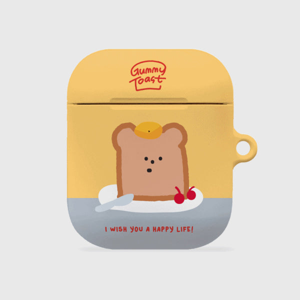 [THENINEMALL] Gummy Toast AirPods Hard Case