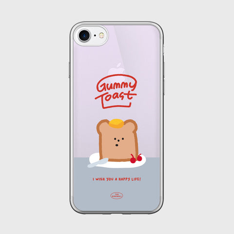 [THENINEMALL] Gummy Toast Mirror Phone Case