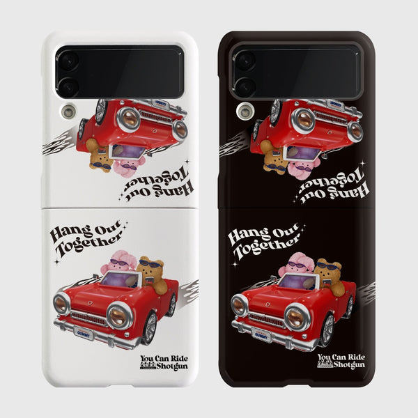 [THENINEMALL] Hang Out Together Hard Phone Case (3 types)