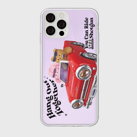 [THENINEMALL] Hang Out Together Mirror Phone Case