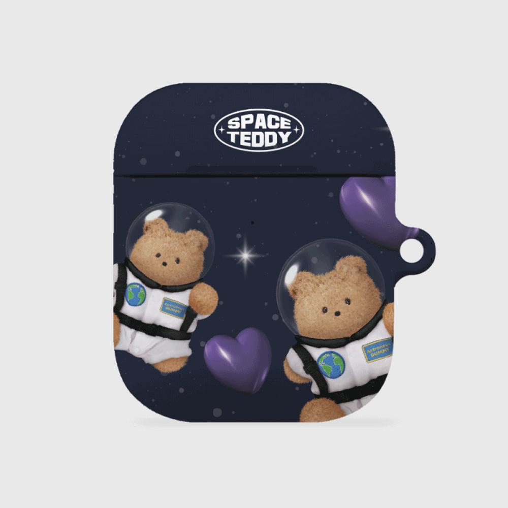 [THENINEMALL] Pattern Heart Space AirPods Hard Case