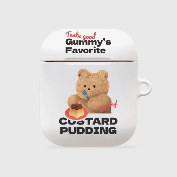 [THENINEMALL] Pudding Gummy AirPods Hard Case