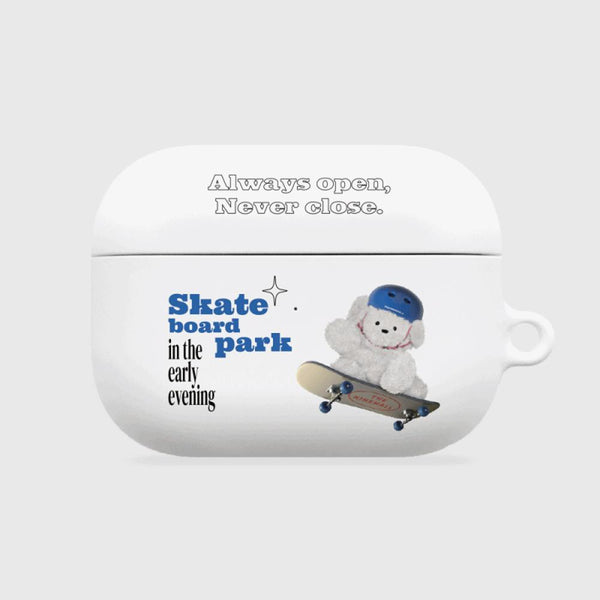 [THENINEMALL] Small Ppokku Skateboarder AirPods Hard Case