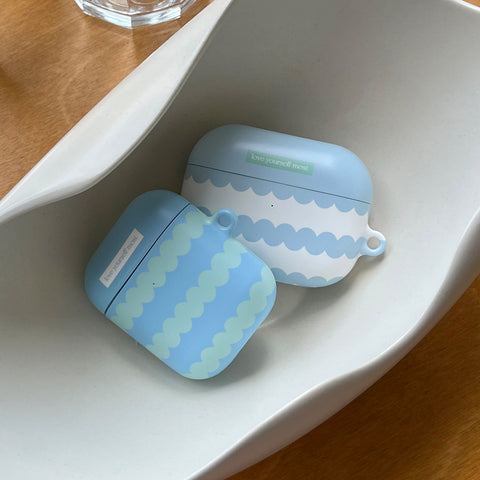 [Mademoment] Candy Wave Pattern Design Airpods Case