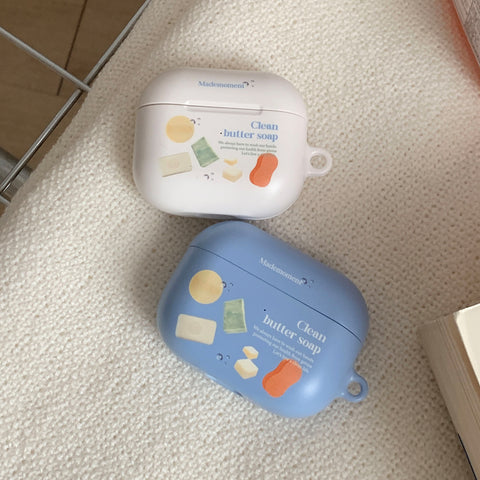 [Mademoment] 클린버터 디자인 Airpods Case