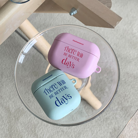 [Mademoment] Day's Color Lettering Design Airpods Case