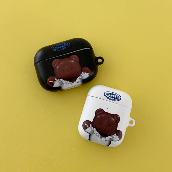 [THENINEMALL] 빅 초콜릿 구미 AirPods Hard Case