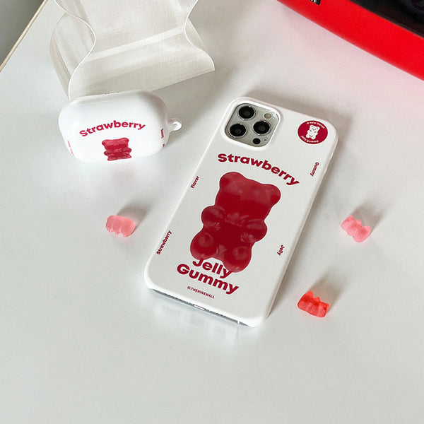 [THENINEMALL] 베이직 젤리구미 AirPods Hard Case